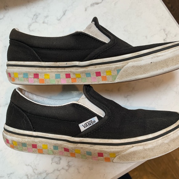GUC Vans slide ons, size 2.5 - Picture 2 of 5